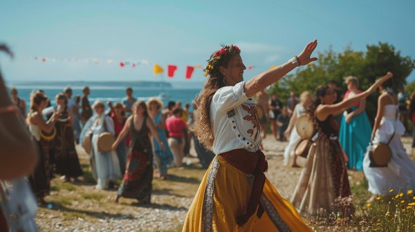 Où peut-on trouver une location de vacances en Bretagne avec des cours de danse bretonne et des excursions en mer?